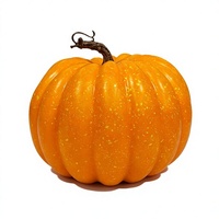 Mini figurine citrouille d'Halloween en résine, ornement saisonnier, fantôme, sorcière, chat noir, décoration de table, cadeau