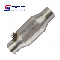 SQS, convertidores catalíticos universales de personalización de fábrica de alta calidad, catalizador universal para coche de 2,5 pulgadas y 2 pulgadas