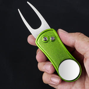 Bochen Outdoor <span class=keywords><strong>Golf</strong></span> Club Ball Marker e Divot strumento di riparazione in alluminio manico di forma rotonda materiale in lega di zinco altri prodotti da <span class=keywords><strong>Golf</strong></span> - Product Image 2