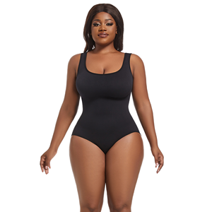 Corsetti di controllo della pancia modellanti lavorati a <span class=keywords><strong>maglia</strong></span> senza cuciture di fabbrica per modellatori di Body da donna - Product Image 4