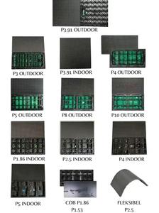 Módulo de pantalla LED P4 de 3 mm para interiores, módulo de pantalla a todo color, brillo de 1500 cd, precio de fábrica - Product Image 2