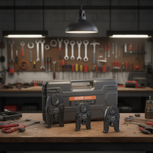 Jeu de mâchoires de pressage Vevor 1/2 3/4 1 pouce, robustes, pour outils de pressage standard, avec étui de transport - Product Image 2