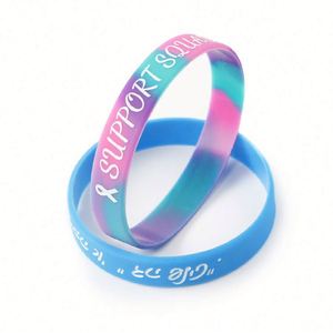 สายรัดข้อมือยางซิลิโคนแบบสปอร์ตสลักลายสำหรับผู้ชาย ของขวัญส่วนตัว ขายส่ง กำไลข้อมือแบบกำหนดเอง - Product Image 4
