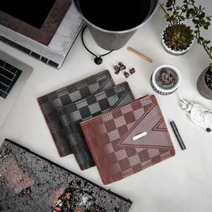 Cartera de Cuero Genuino Personalizada de Fábrica de Cuero OEM para Hombre con Monedero, Cartera Personalizada - Product Image 3