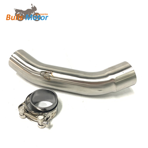 Tuyau central d'échappement de moto pour <span class=keywords><strong>KTM</strong></span> <span class=keywords><strong>390</strong></span> <span class=keywords><strong>Adventure</strong></span> 250 <span class=keywords><strong>390</strong></span> ADV <span class=keywords><strong>2021</strong></span> Escape Moto Modify Middle Tube Link Pipe - Product Image 2