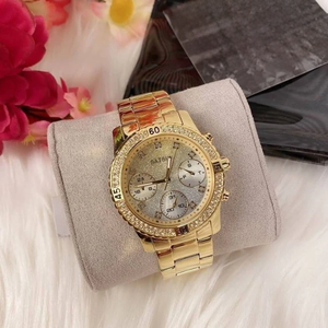 Montre pour femme <span class=keywords><strong>Guess</strong></span> W0774L5, prix d'usine, style coréen minimaliste, chronographe à aiguilles, 38 mm, acier inoxydable, verre minéral, mouvement à quartz - Product Image 2