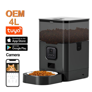 Dispensador de Comida <span class=keywords><strong>para</strong></span> <span class=keywords><strong>Perros</strong></span> OEM de 4L con Cámara <span class=keywords><strong>para</strong></span> <span class=keywords><strong>Perros</strong></span> <span class=keywords><strong>Grandes</strong></span>, Audio Bidireccional, Visión Nocturna, Comedero Inteligente <span class=keywords><strong>para</strong></span> Gatos, Comedero Automático <span class=keywords><strong>para</strong></span> Mascotas con Cámara - Product Image 1