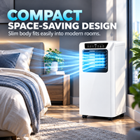 Climatiseur portable 9000 BTU R290, compresseur mobile, refroidissement uniquement, télécommande, certifié CE CB pour la maison et l'hôtel
