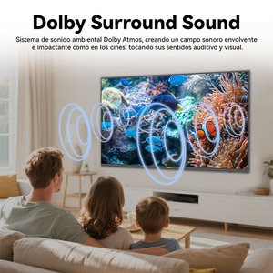 Nouveauté Téléviseur intelligent UHD 4K 55 pouces Système Android HDR10 Wi-Fi LED avec mode jeu et haut-parleur intégré - Product Image 5