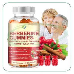 ASAP OEM Etiqueta Privada berberina canela extracto gomoso berberina HCL suplementos berberina gomitas - Product Image 1
