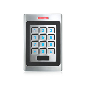 Lecteur de clavier de Code de carte autonome 125Khz métal portes étanches système de contrôle d'accès contrôleur d'accès biométrique - Product Image 4