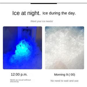 เครื่องทำน้ำแข็งบดหิมะอัตโนมัติสำหรับการค้าทำจากสแตนเลส50กก./24ชั่วโมง - Product Image 4