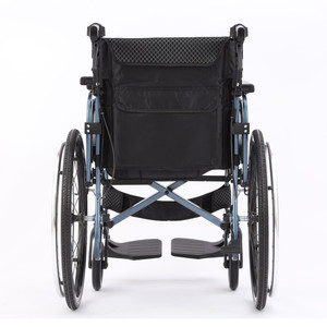 Silla de Ruedas Deportiva Plegable con Ruedas Grandes de 24 Pulgadas, Silla de Ruedas Manual con Cojín Cómodo y Piezas Desmontables - Product Image 6