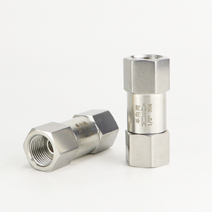 Van kiểm tra khí nén một chiều van kiểm tra áp suất cao không trở lại van kiểm tra áp suất cao SS316L van kiểm tra áp suất cao - Product Image 3