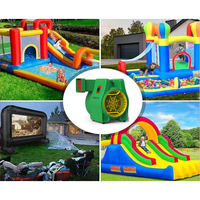 Souffleur d'air gonflable puissant 2.0 HP à moitié prix pour grande maison gonflable, château gonflable et toboggans aquatiques