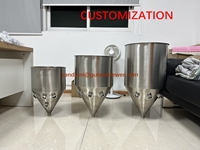 Guten 105L Fermenteur pressurisé Cuve de fermentation en acier inoxydable 304 Équipements de brassage à domicile
