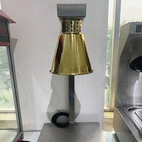 Lampe chauffante de table KOCHEF à tête unique, haute qualité, pour buffet commercial, en acier inoxydable, usage restaurant, économe en énergie