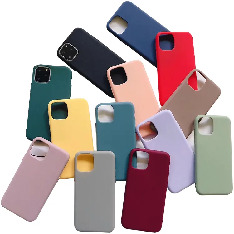Wholesale Soft Silicone TPU Mobile Phone Case for iPhone 14 Pro Max XR XS 11 12 Mini 13 Pro Max 14 Plus Fundas Shockproof Case