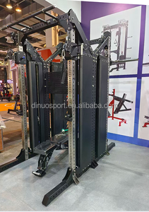 DINUO - Estación <span class=keywords><strong>de</strong></span> Entrenamiento Modular <span class=keywords><strong>para</strong></span> el Hogar con Polea <span class=keywords><strong>de</strong></span> Cable, Unidad Individual Expandible, Combinación Libre, <span class=keywords><strong>para</strong></span> Sentadillas y Ejercicios <span class=keywords><strong>de</strong></span> Fuerza - Product Image 4