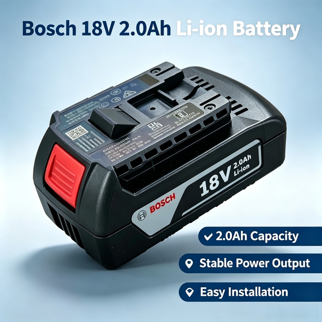 BOSCH GBA 18V 2.0AH professional lithium battery Bosch  electric tool battery rechargeable