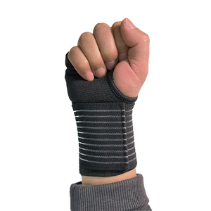 Erkekler & kadınlar için ayarlanabilir Polyester bilek başparmak desteği Brace Tendonitis burkulma karpal tünel ağrı için nefes atel - Product Image 2
