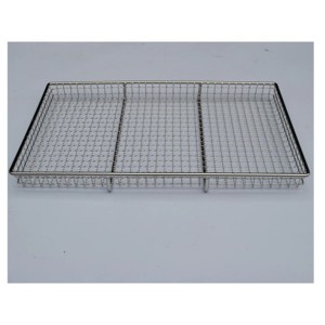 Plateau de cuisson perforé en maille métallique en acier inoxydable 316 de qualité alimentaire marine pour rôtir la <span class=keywords><strong>pizza</strong></span> et les fruits secs - Product Image 4