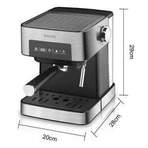 Machine à café expresso semi-automatique 2026, électrique, autonettoyante, multifonctionnelle, classique, mini, avec contrôle <span class=keywords><strong>de</strong></span> température, pour la maison et l'extérieur - Product Image 3