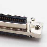 Vente directe usine – Connecteur femelle SCSI droit, hauteur 5,7 mm, positions 14p, 20p, 26p, 36p, 50p pour carte PCB