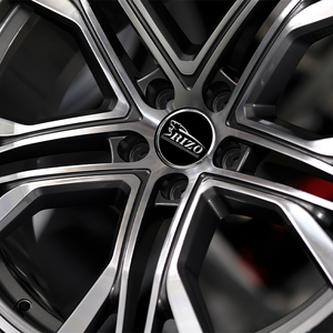 Cerchi Forgiati Neri REP 653F da 18/19/20/21/22 Pollici, Multirazze Sfalsate a <span class=keywords><strong>5</strong></span> Fori, Pronti per la Spedizione per Audi - Product Image 5