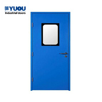 Portes d'hôpital de taille de porte en acier d'hôpital en gros d'usine avec la salle blanche de conception moderne