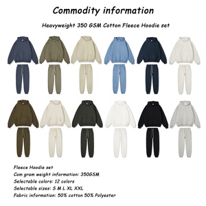 Mùa Đông Nặng 350 GSM Lông Cừu Áo Biểu Tượng Tùy Chỉnh Lụa Màn Hình In Ấn Chất Lượng Cao Của Nam Giới Lỏng Áo Đặt Lông Cừu Lót - Product Image 4