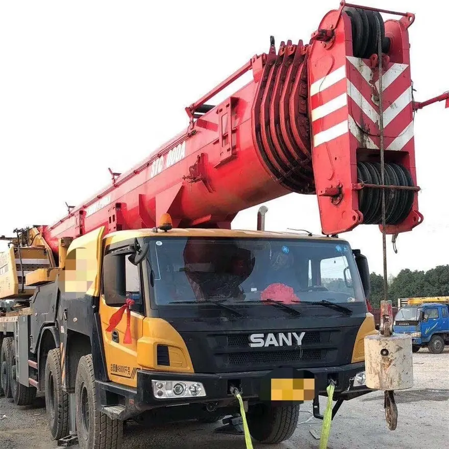 100 ton top di marca della Cina STC1000A di seconda mano camion gru in vendita