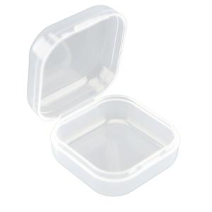 En Stock Bouchons d'oreille boîte d'emballage carré clair Transparent PP perle pièces engins de <span class=keywords><strong>pêche</strong></span> bouchon d'oreille stockage petite boîte carrée - Product Image 1