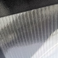 Feuille de polycarbonate résistant aux UV aux couleurs vives pour piscine Villa Utilisation