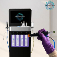 Appareil de Dermabrasion Professionnel Hydra Jet Aqua Facial H2O2 Diamond Peeling avec Soin Exfoliant au Rétinol Synd Aqua Eo