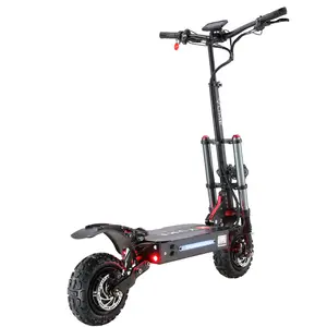 YUME-patinete eléctrico Y11 CE de 60V y 6000W para adultos, scooter con ruedas anchas y neumáticos anchos, Citycoco
