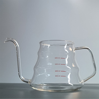 HIGHWIN Vente en gros Verser sur une bouilloire à café Conception à col de cygne Ensemble de cafetière de voyage en plein air