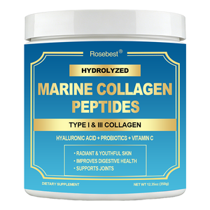 Toptan Sığır ve Deniz Hidrolize Çoklu Üçlü Kolajen Peptitleri İçecek Tozu Takviyesi, C Vitamini ile Cilt Beyazlatma İçin - Product Image 1