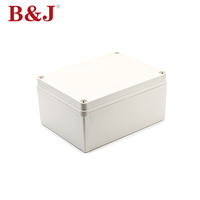 Boîtes de projet étanches IP68 en plastique ABS B&J 150x200x100mm, couleur RAL 7032, plage de température de -40 à 80°C