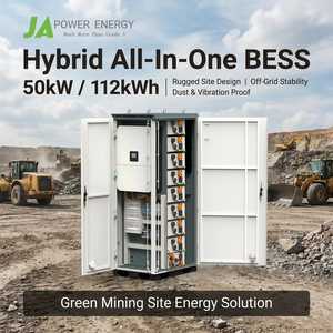 Batteria JApower 50kWh per Siti Minerari Ecosostenibili, Deye 50kW 112kWh All-in-One ESS, Batteria Domestica Robusta con Celle da 314Ah, 10000 Cicli, IP55 - Product Image 1