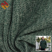 Tissu scuba tricoté 95% polyester 5% élasthanne 370GSM teint pour sweat-shirt/veste femme/fille/homme/garçon