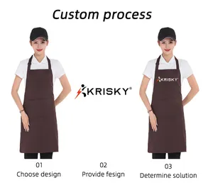 Nail Salon Aprons Restaurant Bar Uniforms Cleaning Apron Waterproof Tool Washable Carpenter Barista Apron