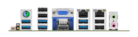Ports d'E/S riches de carte mère Miniu-ITX industrielle de haute qualité, jeu de puces H420E 10th Gen Corei3/i5/i7 DesktopCpu,LGA1200