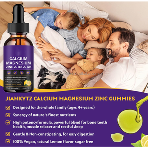 Ausreson Calcio Magnesio Zinc Vitamina D3 K2 Gotas Suplemento <span class=keywords><strong>Ca</strong></span> Mg Zn VD3 K2 Gotas líquidas para la salud ósea - Product Image 2