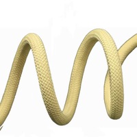 Corde de prévention des incendies professionnelle de 0,5 mm à 25 mm, corde résistante à la chaleur, corde en aramide, corde en Kevlar pour l'évacuation en cas d'incendie, l'isolation et la traction