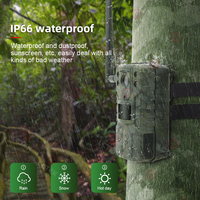Caméra de chasse sans fil LCLCTEK 4MP 4G LTE 940nm, caméra de surveillance extérieure IP66, détection PIR, caméra de sécurité sans éclairage visible