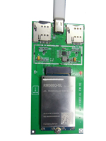 Adaptateur 5G M.2 WWAN carte vers RJ45 dongle avec fente SIM pour 5GNR M.2 modules 5GNR 5G 4G modems compatible - RM500Q RM502Q RM510Q