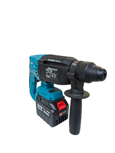 מקדחת פטיש אלחוטית 21V עם סוללת ליתיום, מנוע ללא פחמים, מומנט של 95.9 רגל-ליברה ו-4300 פעימות לדקה לקידוח בבטון עבור עבודות DIY - Product Image 5