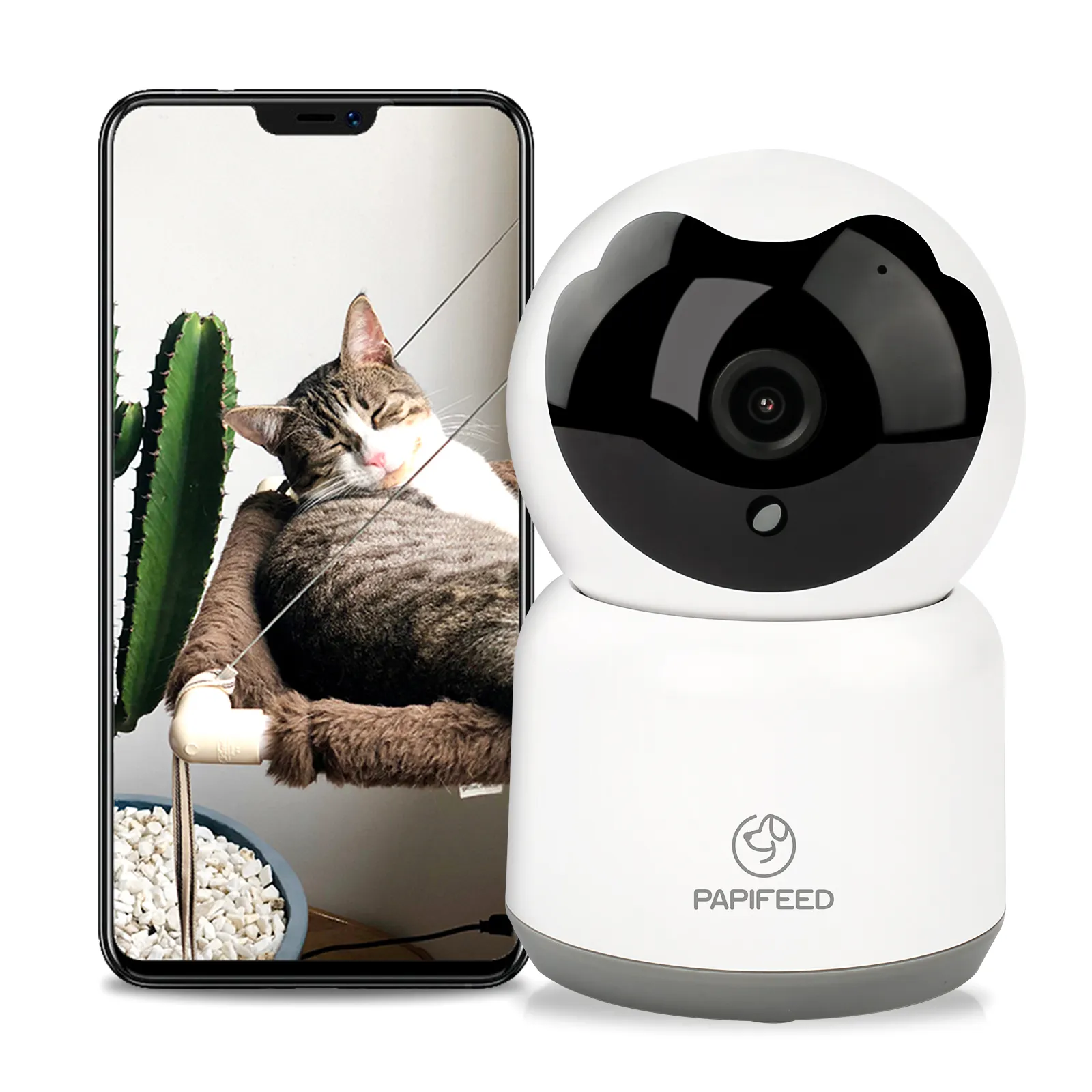 Telecamera ip per animali domestici 1080P WIFI di vendita calda per la sicurezza di casa/negozio/fabbrica/centro commerciale 7 giorni di archiviazione cloud gratuita