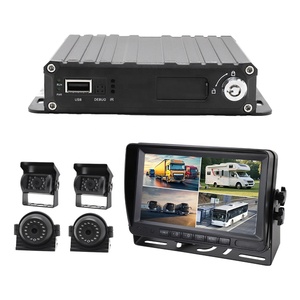 Sistema de Cámara DVR para Auto de 4 Canales 4G MDVR, CCTV para Vehículos, Monitoreo de Camiones, Pantalla LCD de 7 Pulgadas para Auto - Product Image 6